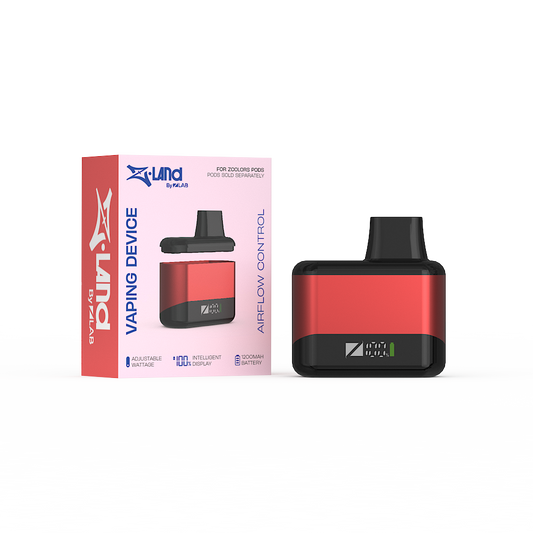 Zland Vape Battery - Red